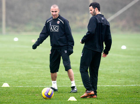 Henrik Larsson och Ryan Giggs