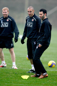 Paul Scholes, Henrik Larsson och Ryan Giggs