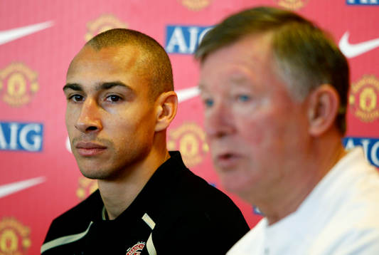 Henrik Larsson och Sir Alex ferguson