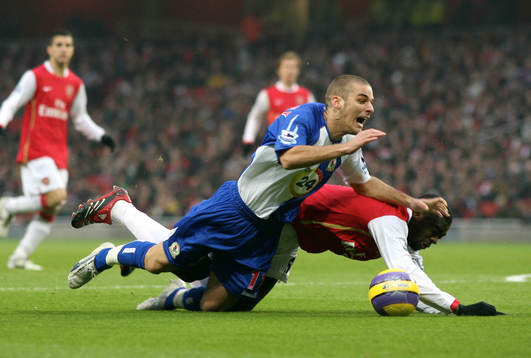 David Bentley, Blackburn och Kolo Toure, Arsenal