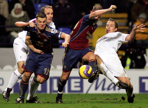 Scott Parker, Newcastle United och Henrik Pedersen, Bolton
