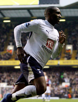 Jermain Defoe, Tottenham, jubel, glädje