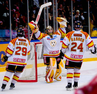 Daniel Sperrle, Målvakt, Brynäs, Jubel