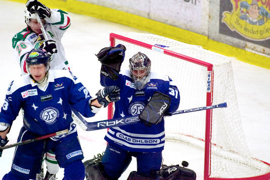Jacob Johansson, Rögle, Peter Hirsch, målvakt, Mike