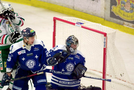 Jacob Johansson, Rögle, Peter Hirsch, målvakt, Mike