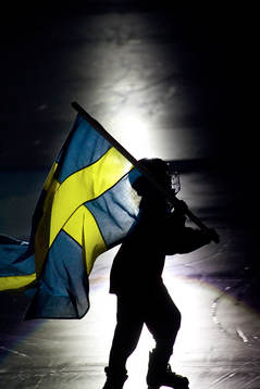 Svenska flaggan fanbärare