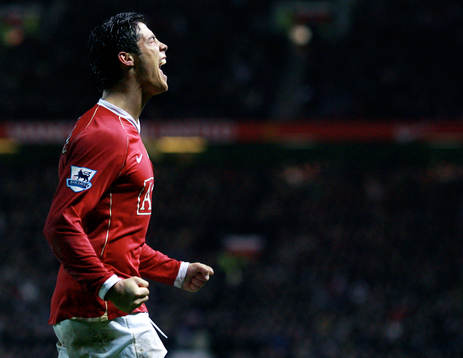 Cristiano Ronaldo, Manchester United, jubel, glädje