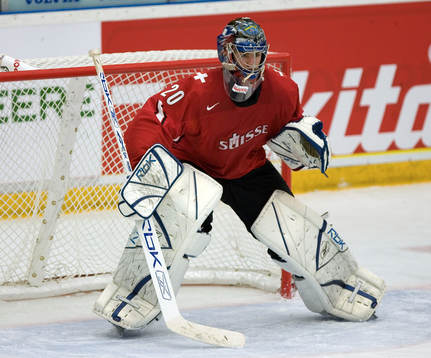 Reto Berra, målvakt, Schweiz