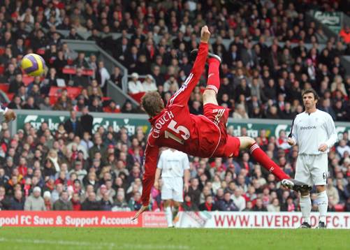 Peter Crouch, Liverpool gör 1-0