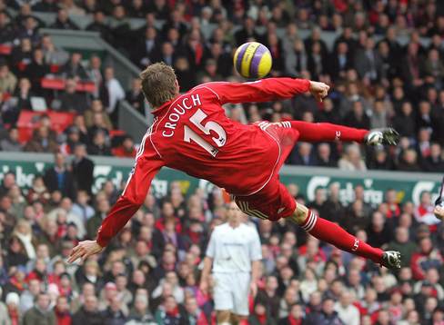 Peter Crouch, Liverpool gör 1-0