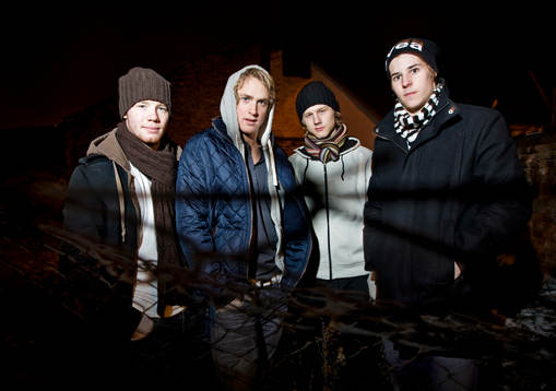 Robin Figren, Carl Hagelin, Oscar Möller  och Mario Kempe
