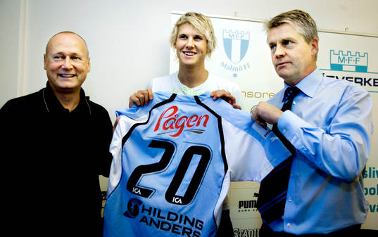 Malmös nyförvärv, Ola Toivonen. Får tröja nr 20 av
