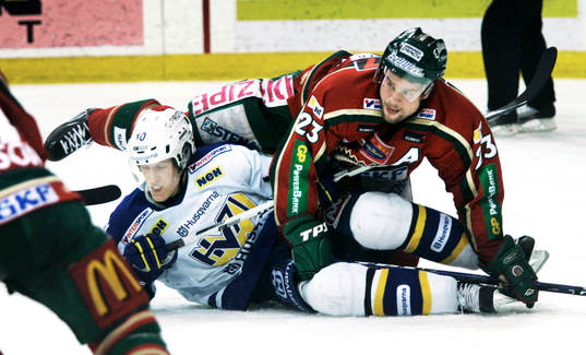 Ronnie Sundin, Frölunda och Martin Thörnberg, HV 71