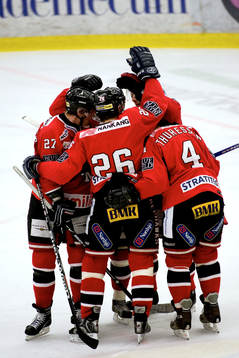 Och ännu mer Malmö jubel. 8-3 till slut