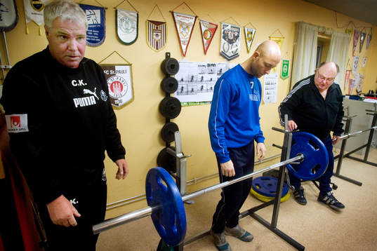 Trelleborgs FF har fysträning / styrketräning med fys