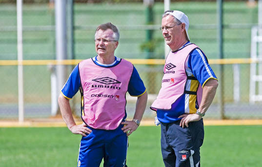Roland Andersson och Lars Lagerbäck