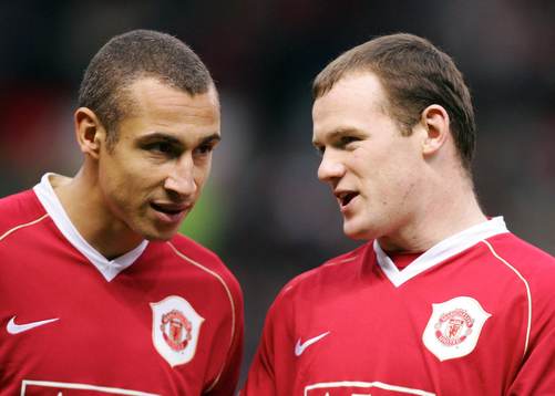 Henrik Larsson och Wayne Rooney