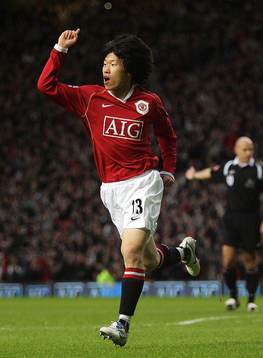Ji-Sung Park, Manchester, jubel