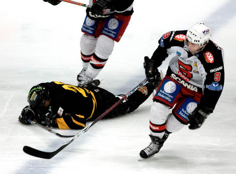 Mattias Beck, AIK och Steve Potvin, Södertälje