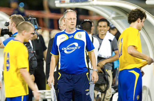 Lars Lagerbäck, förbundskapten, Sverige