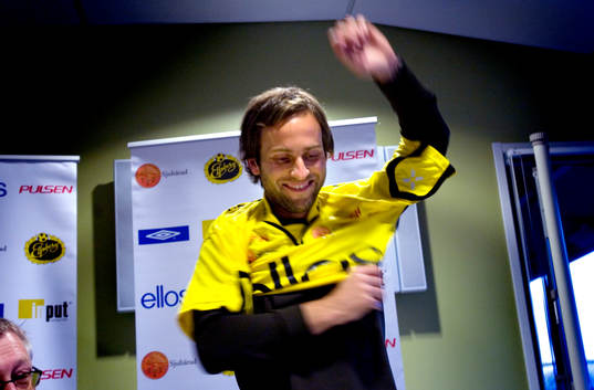 Fotboll, Allsvenskan, Elfsborg presenterar nyförvärvet