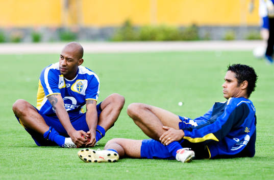 Jeffrey Aubynn och Daniel Nannskog