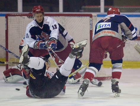 Ishockey, division 2, Hässleholm - Mjölby