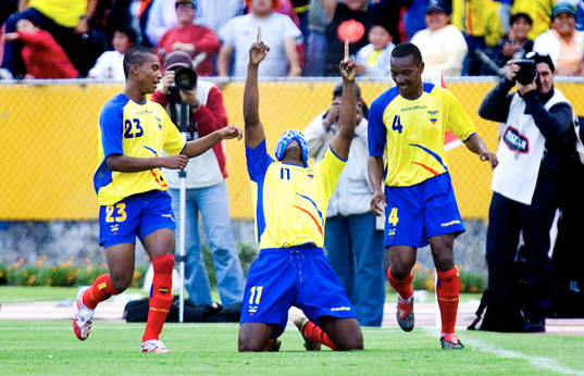 Fernando Gerrero, Edmundo Zura och Omar de Jesus, Ecuador