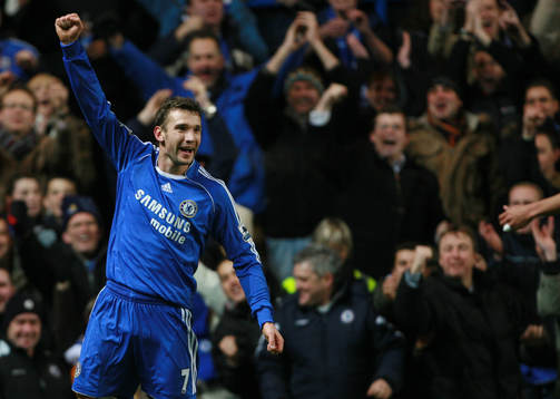 Andrej Shevchenko, Chelsea (Jubel)