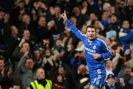 Andrej Shevchenko, Chelsea (Jubel)