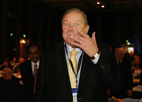 Lennart Johansson, President UEFA
