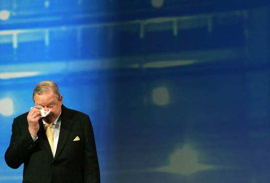 Lennart Johansson, President UEFA
