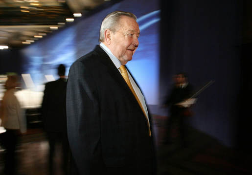 Lennart Johansson, President UEFA