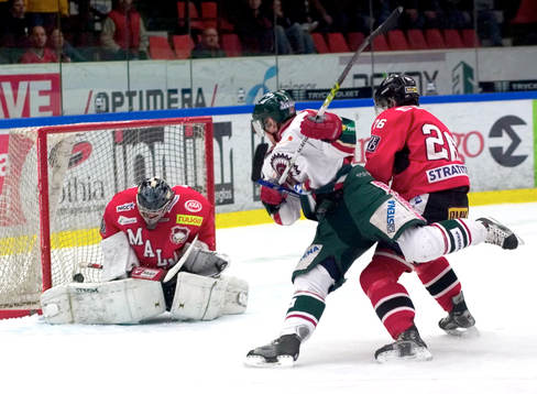 Sean Begenheim, Frölunda, Pavel Trnka och Gustaf Wesslau,