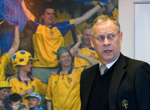 Lars Lagerbäck, förbundskapten, Sverige