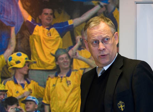 Lars Lagerbäck, förbundskapten, Sverige