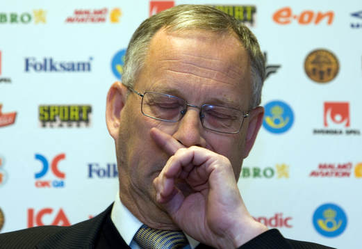 Lars Lagerbäck, förbundskapten, Sverige
