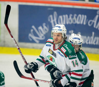 Mikael Gath, Andreas Byström, Rögle, jubel