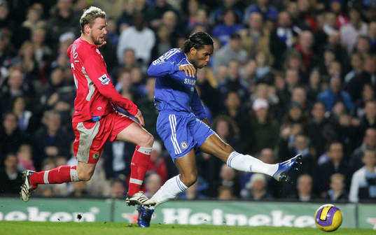 Fotboll, engelsk, Premier League, Chelsea - Blackburn