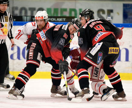 Johan Svedberg, Timrå och Mikael Johansson och Jan Öberg,