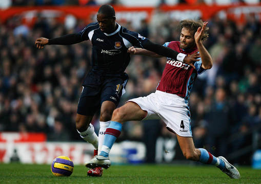Marlon Harewood, West Ham och Olof Mellberg, Aston Villa