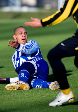 Fotboll, allsvenskan, träningsmatch, IFK Göteborg -