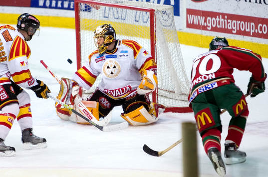 Daniel Sperrle, Målvakt, Brynäs, räddar, Jonas Johnson,