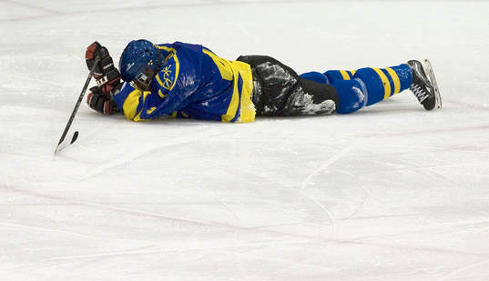 Fall för Sverige även i andra matchen i Deaflympics