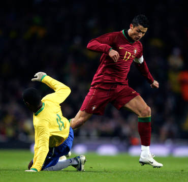 Cristiano Ronaldo, Portugal och Juan, Brasilien