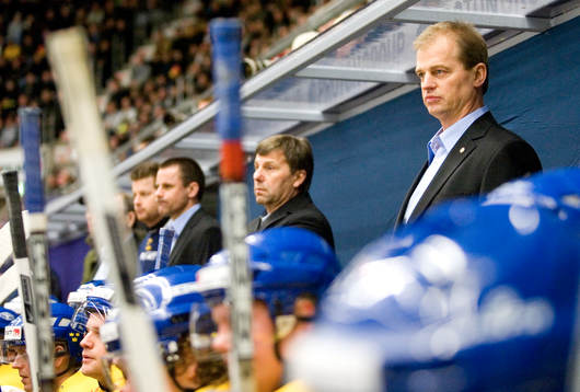 Mats Näslund och Bengt-Åke Gustafsson, herrarna i båset.