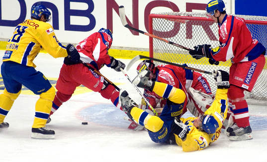 Dick Tärnström, Sverige, gör 1-1