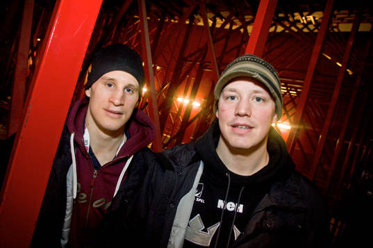 Jonathan Hedström och Fredrik Warg
