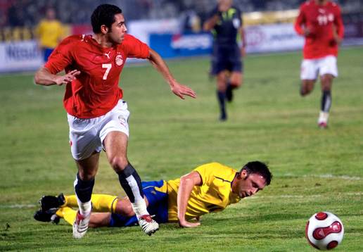 Rade Prica biter i gräset, Ahmed Fathi, Egypten