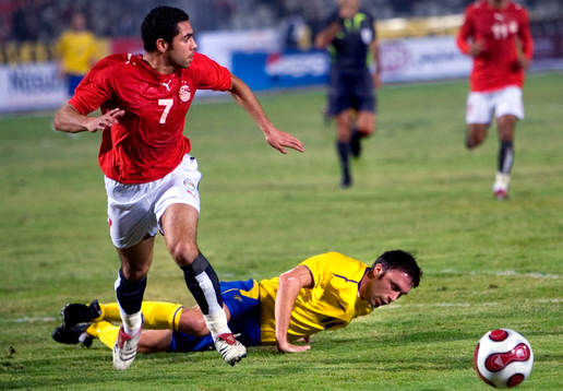 Rade Prica biter i gräset, Ahmed Fathi, Egypten